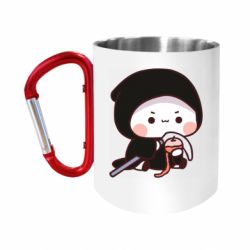 Кружки с ручкой-карабином