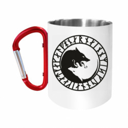 Кружки с ручкой-карабином