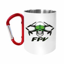 Кружки с ручкой-карабином