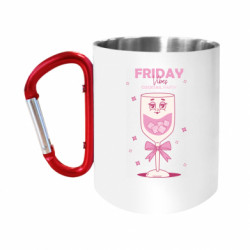 Кружки с ручкой-карабином