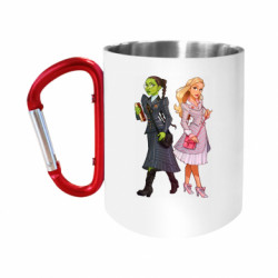 Кружки с ручкой-карабином