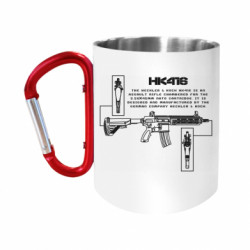 Кружки з ручкою-карабіном