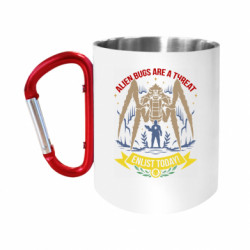 Кружки с ручкой-карабином