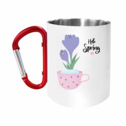 Кружки з ручкою-карабіном