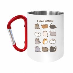 Кружки з ручкою-карабіном