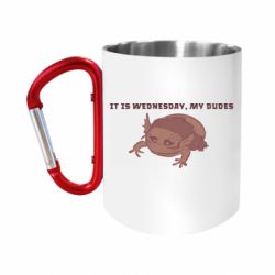 Кружки с ручкой-карабином