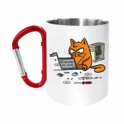 Кружки с ручкой-карабином