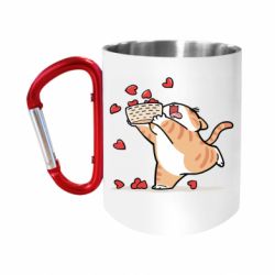 Кружки с ручкой-карабином