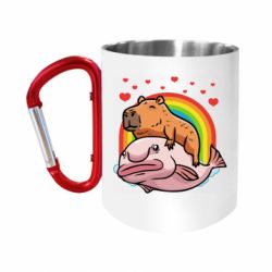 Кружки з ручкою-карабіном