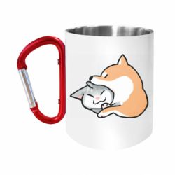 Кружки з ручкою-карабіном