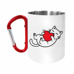 Кружки з ручкою-карабіном