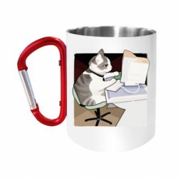 Кружки с ручкой-карабином