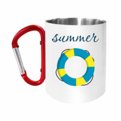 Кружки с ручкой-карабином