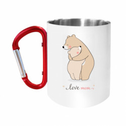 Кружки с ручкой-карабином