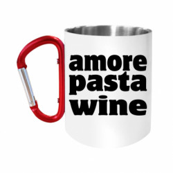 Кружки с ручкой-карабином