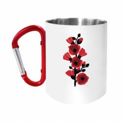 Кружки с ручкой-карабином