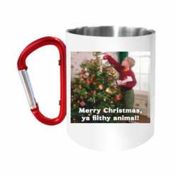 Кружки с ручкой-карабином