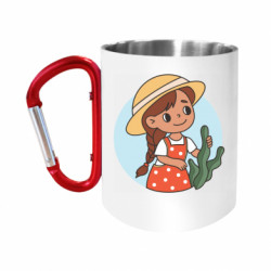 Кружки с ручкой-карабином