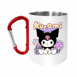 Кружка с ручкой "карабин" Милая Куроми - FATLINE Кружка с ручкой "карабин" Милая Куроми
