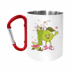 Кружки с ручкой-карабином