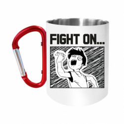 Кружки с ручкой-карабином