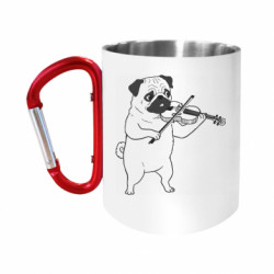 Кружки с ручкой-карабином