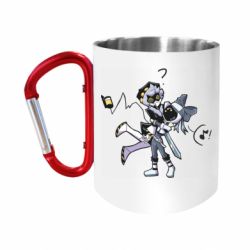 Кружки с ручкой-карабином