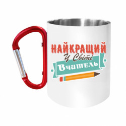 Кружки с ручкой-карабином