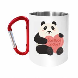 Кружки с ручкой-карабином