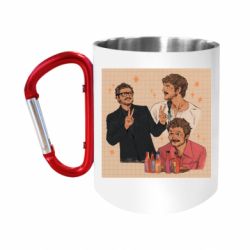 Кружки с ручкой-карабином