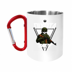 Кружки с ручкой-карабином