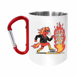 Кружки з ручкою-карабіном