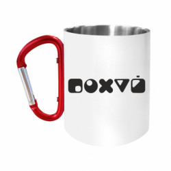 Кружки з ручкою-карабіном