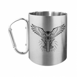 Кружки с ручкой-карабином