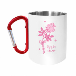 Кружки с ручкой-карабином