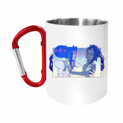 Кружки с ручкой-карабином