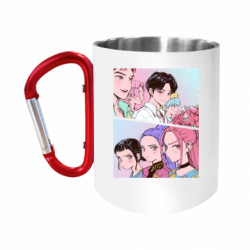 Кружки с ручкой-карабином