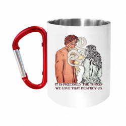 Кружки с ручкой-карабином