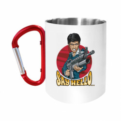 Кружки з ручкою-карабіном