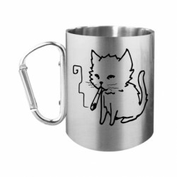 Кружки с ручкой-карабином