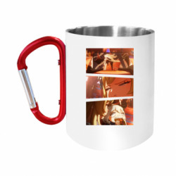 Кружки с ручкой-карабином