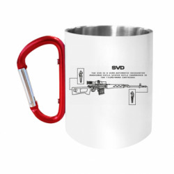 Кружки с ручкой-карабином