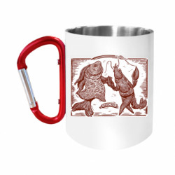 Кружки с ручкой-карабином