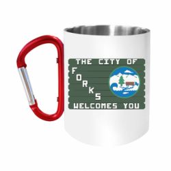 Кружки с ручкой-карабином