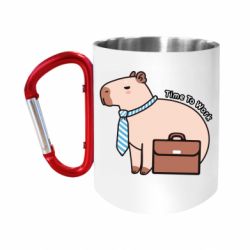 Кружки с ручкой-карабином