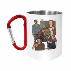 Кружки с ручкой-карабином