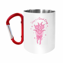 Кружки с ручкой-карабином