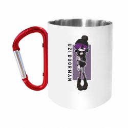 Кружка с ручкой "карабин" Узи - FATLINE Кружка с ручкой "карабин" Узи