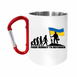 Кружки с ручкой-карабином