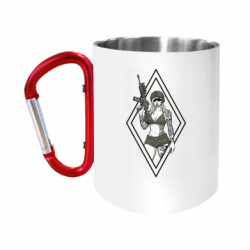 Кружки з ручкою-карабіном